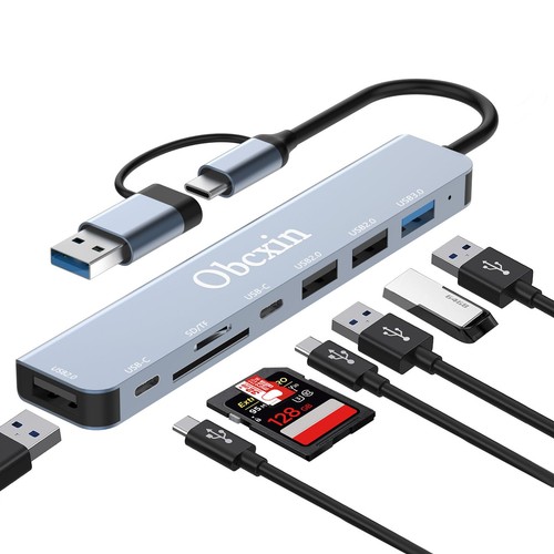 Usb hub adapter aluminium - usb,