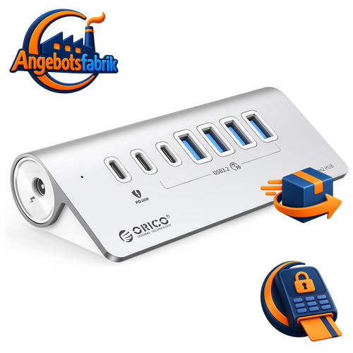 Usb hub gen aluminium 7 - 3.2,
