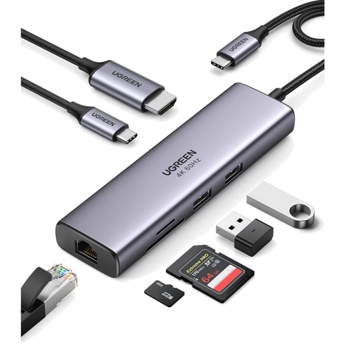 Usb hub mit 4k hdmi - c, 7-in-1