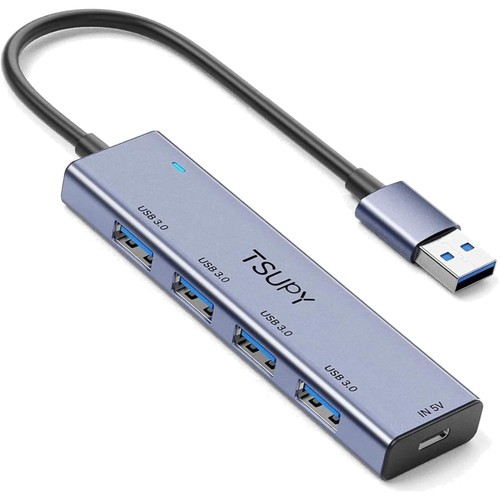 Usb hub ports aluminium - usb, 3.0