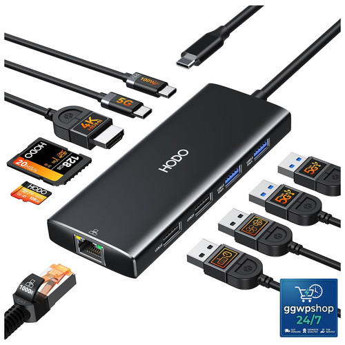 Usb hub 1 ethernet - usb, in