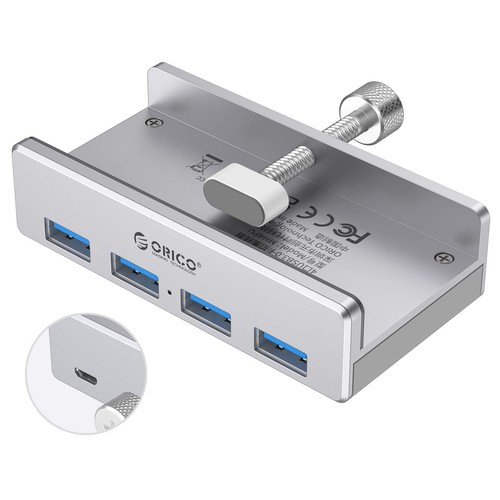 Usb hub port aluminium - usb, 4